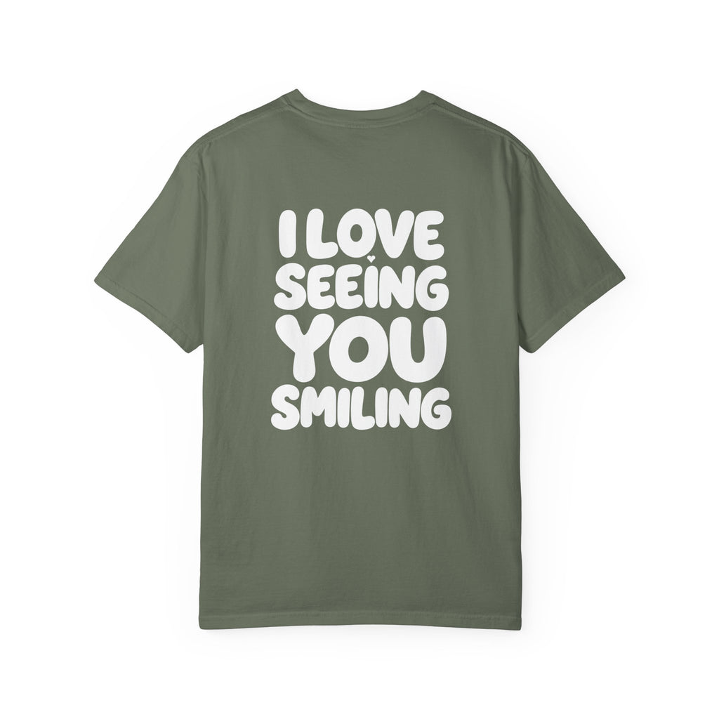 Hi Lovely Human — Inspirational Garment-Dyed Adult T-Shirt