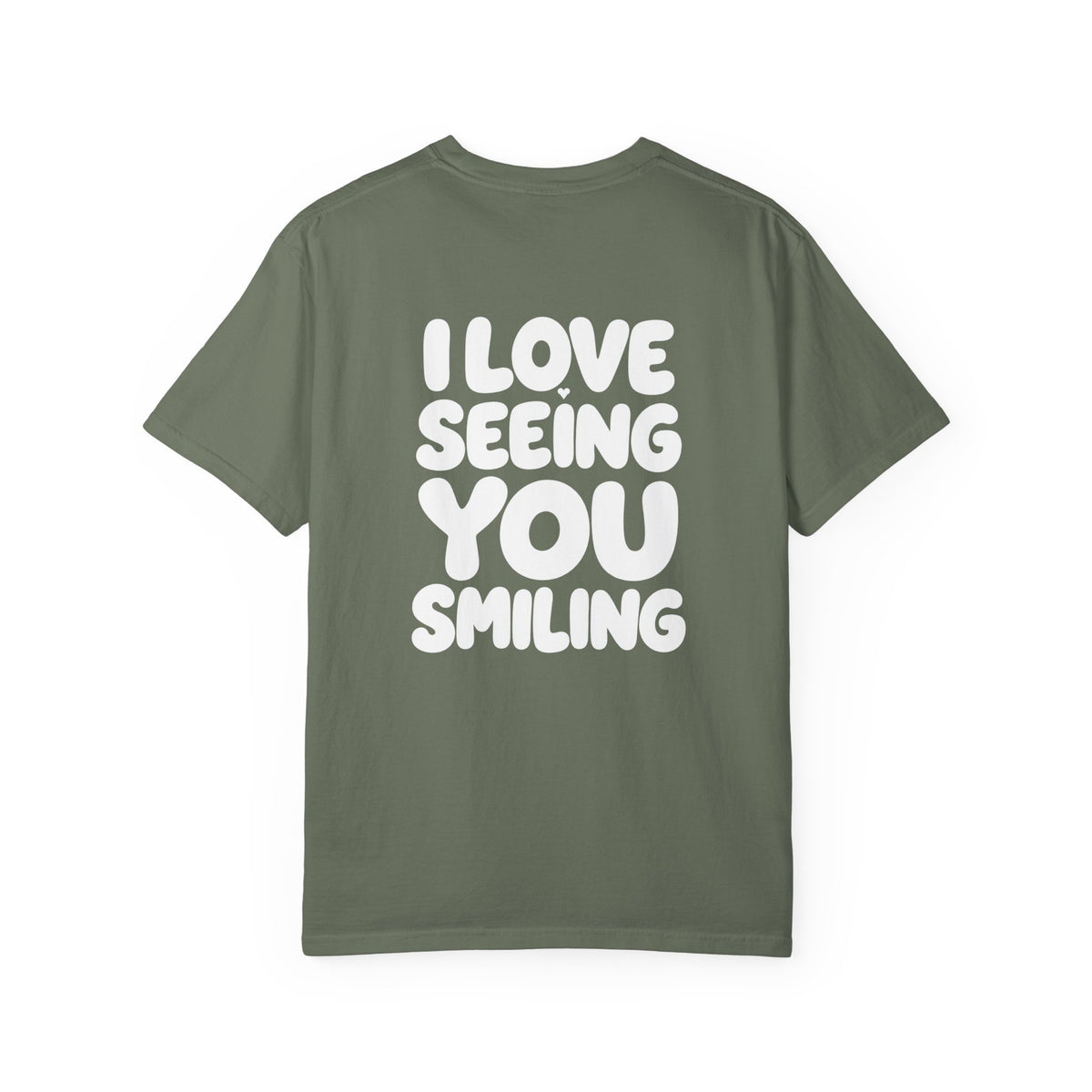 Hi Lovely Human — Inspirational Garment-Dyed Adult T-Shirt