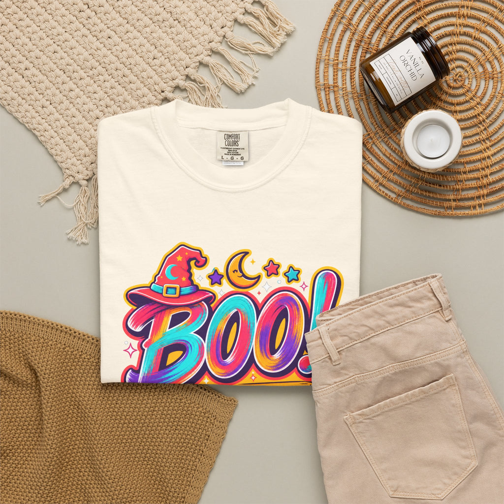 BOO! Spooky Season Heavyweight Tee 🎃✨