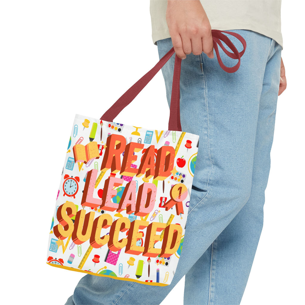 Read Lead to #1 Succeed - Tote Bag (AOP)