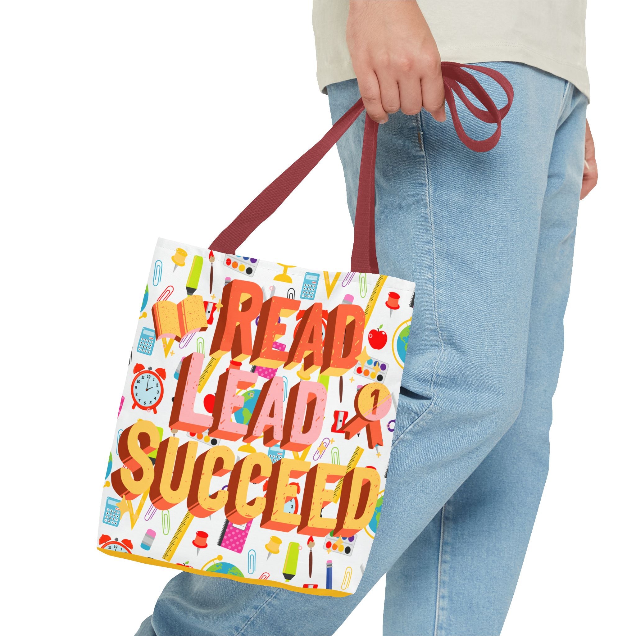 Read Lead to #1 Succeed - Tote Bag (AOP)