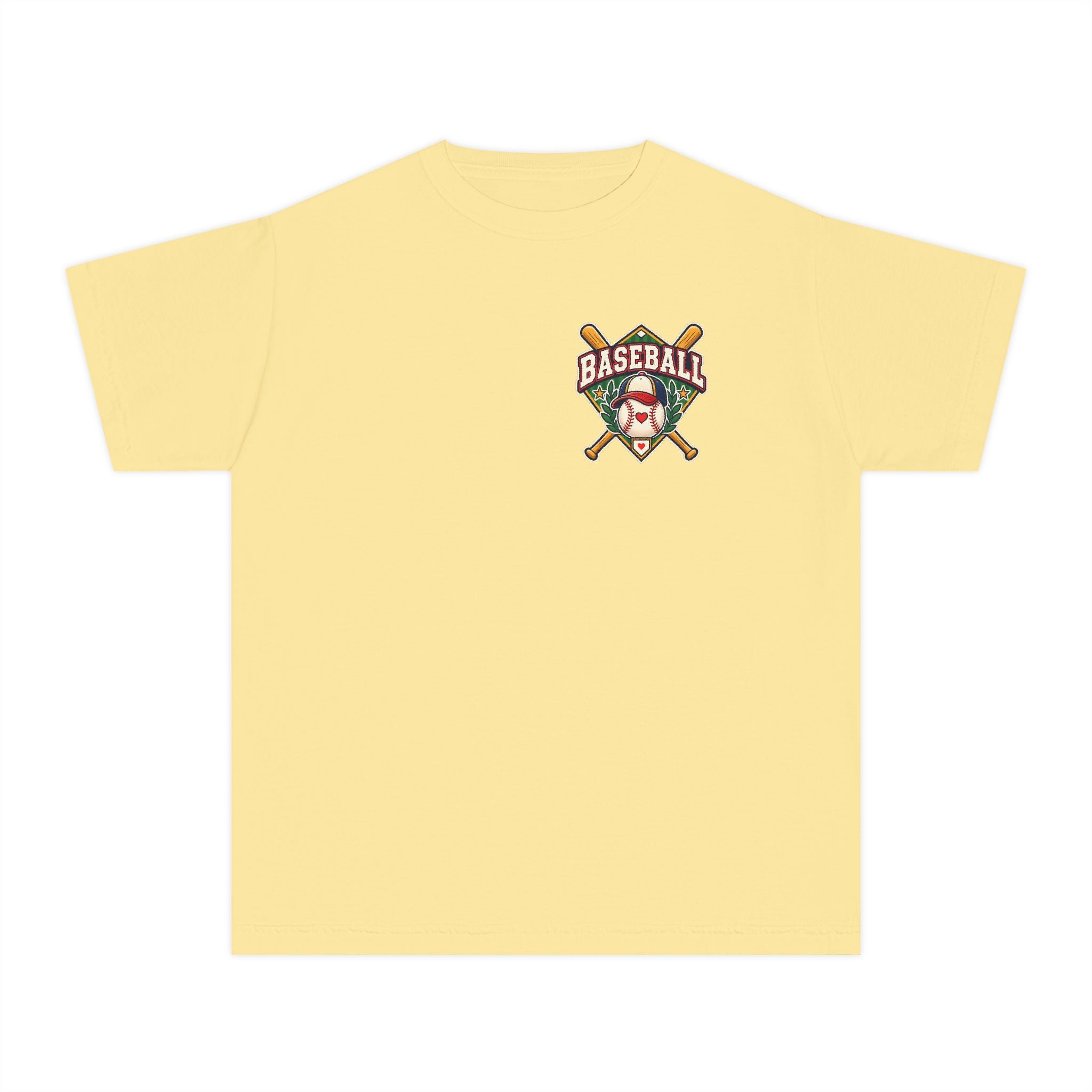 Vintage Baseball Youth Comfort Colors® Tee ⚾️