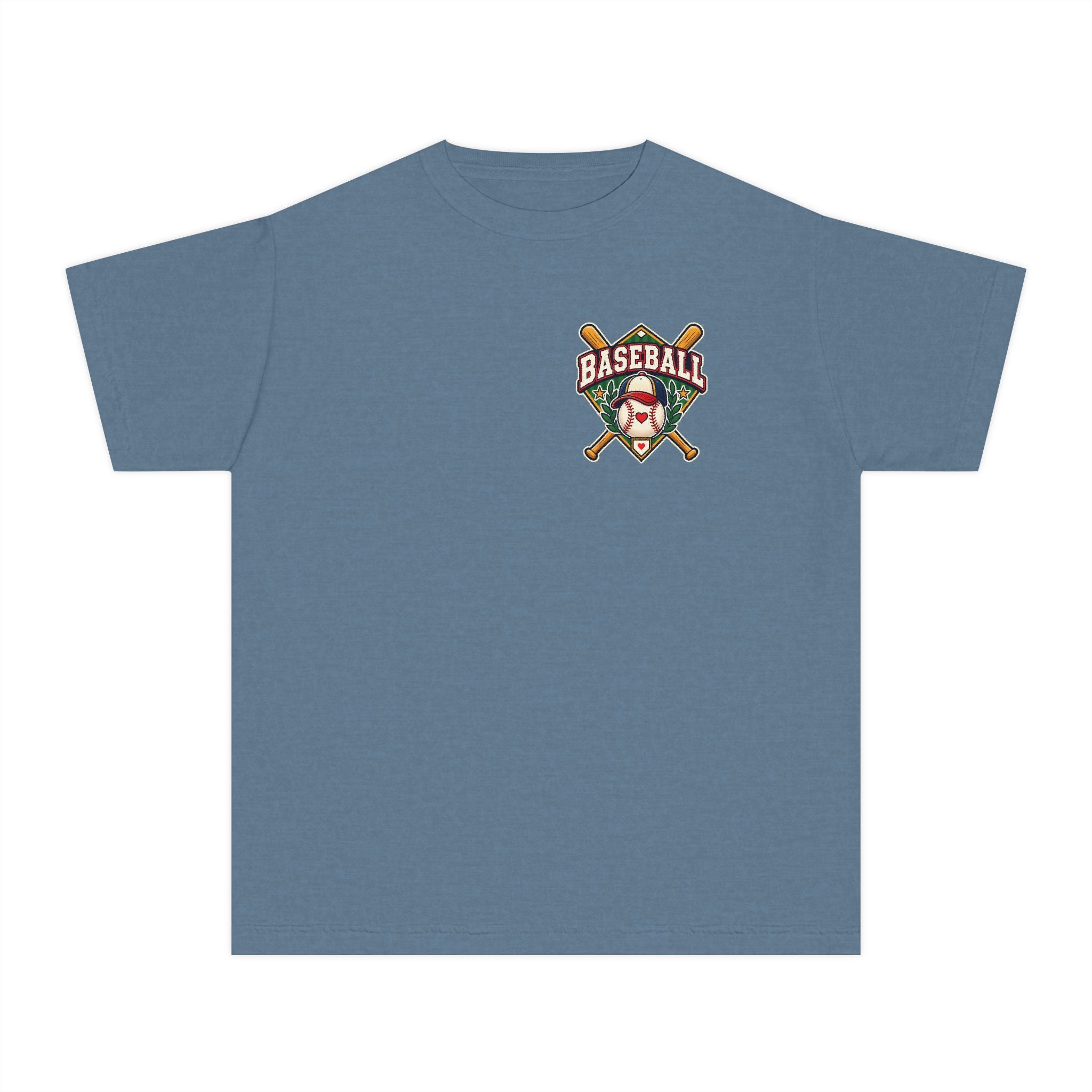 Vintage Baseball Youth Comfort Colors® Tee ⚾️