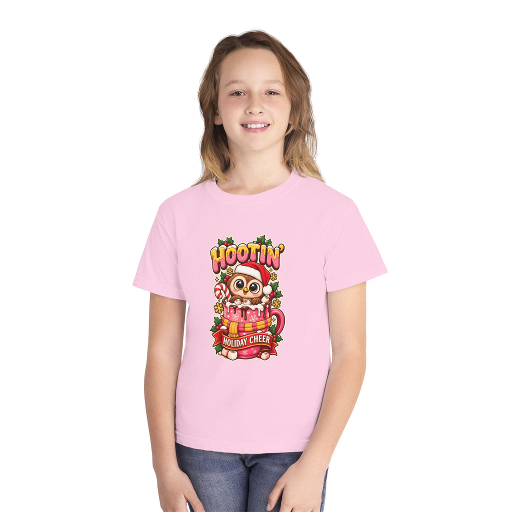 Hootin’ Christmas Cheer Youth Tee