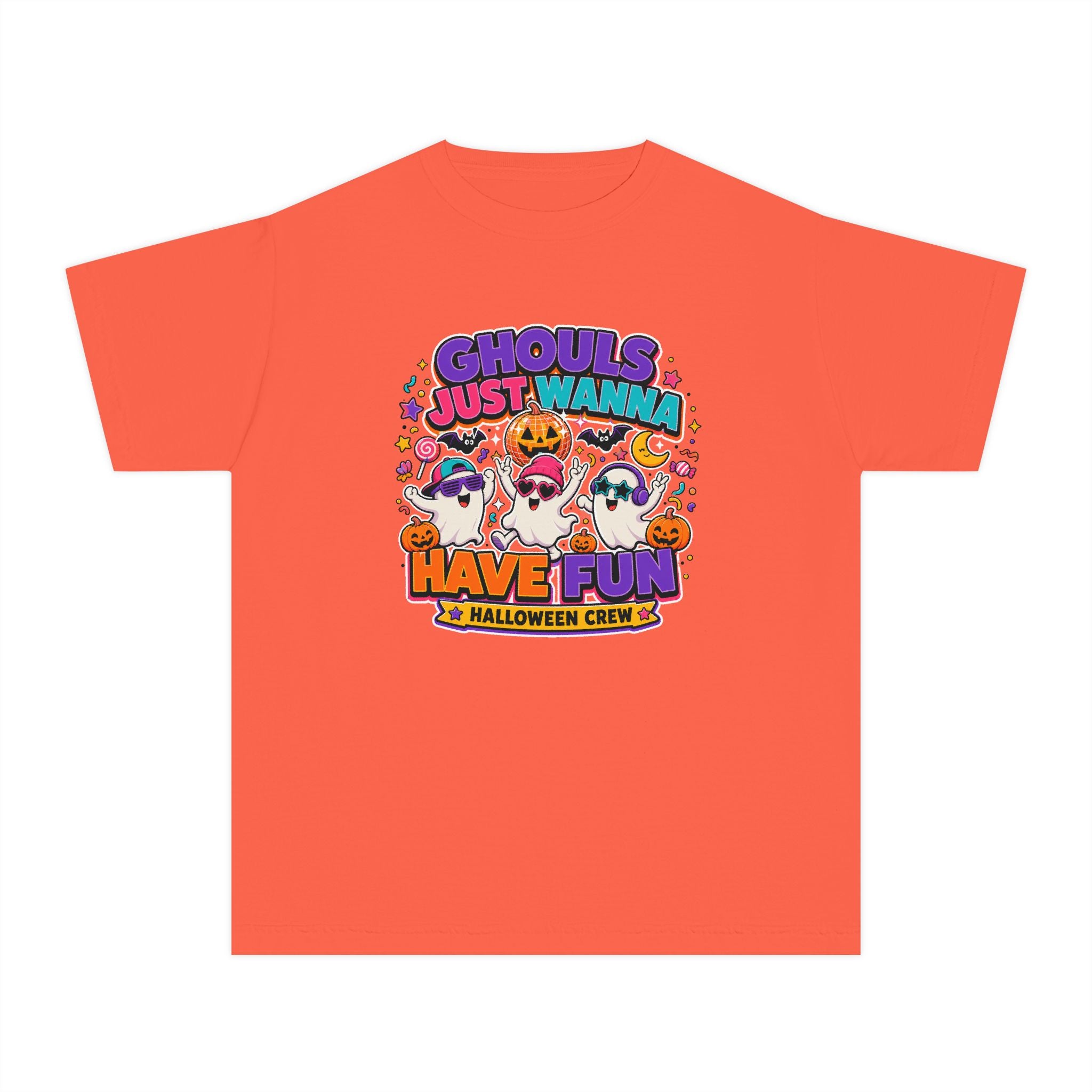 Ghouls Just Wanna Have Fun Youth Halloween Tee 🎃👻