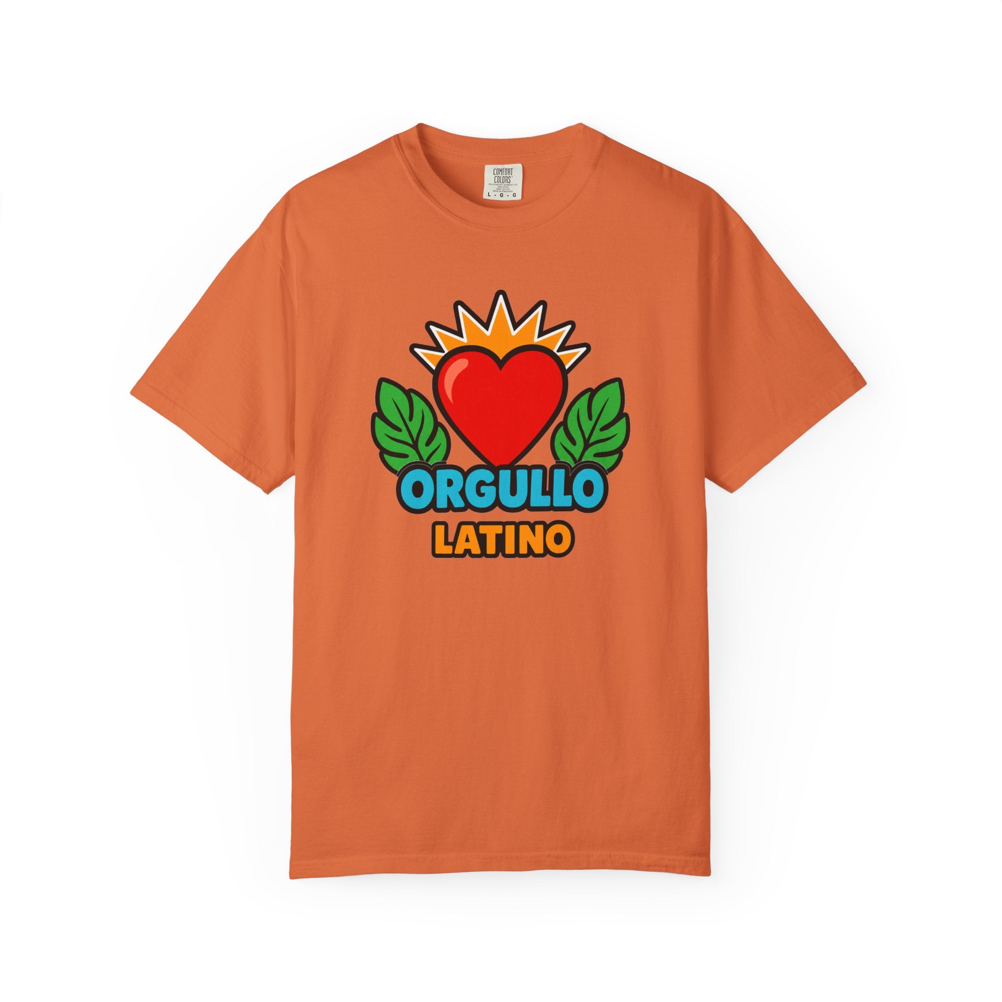Orgullo Latino Heritage Heavyweight Tee ❤️🌿