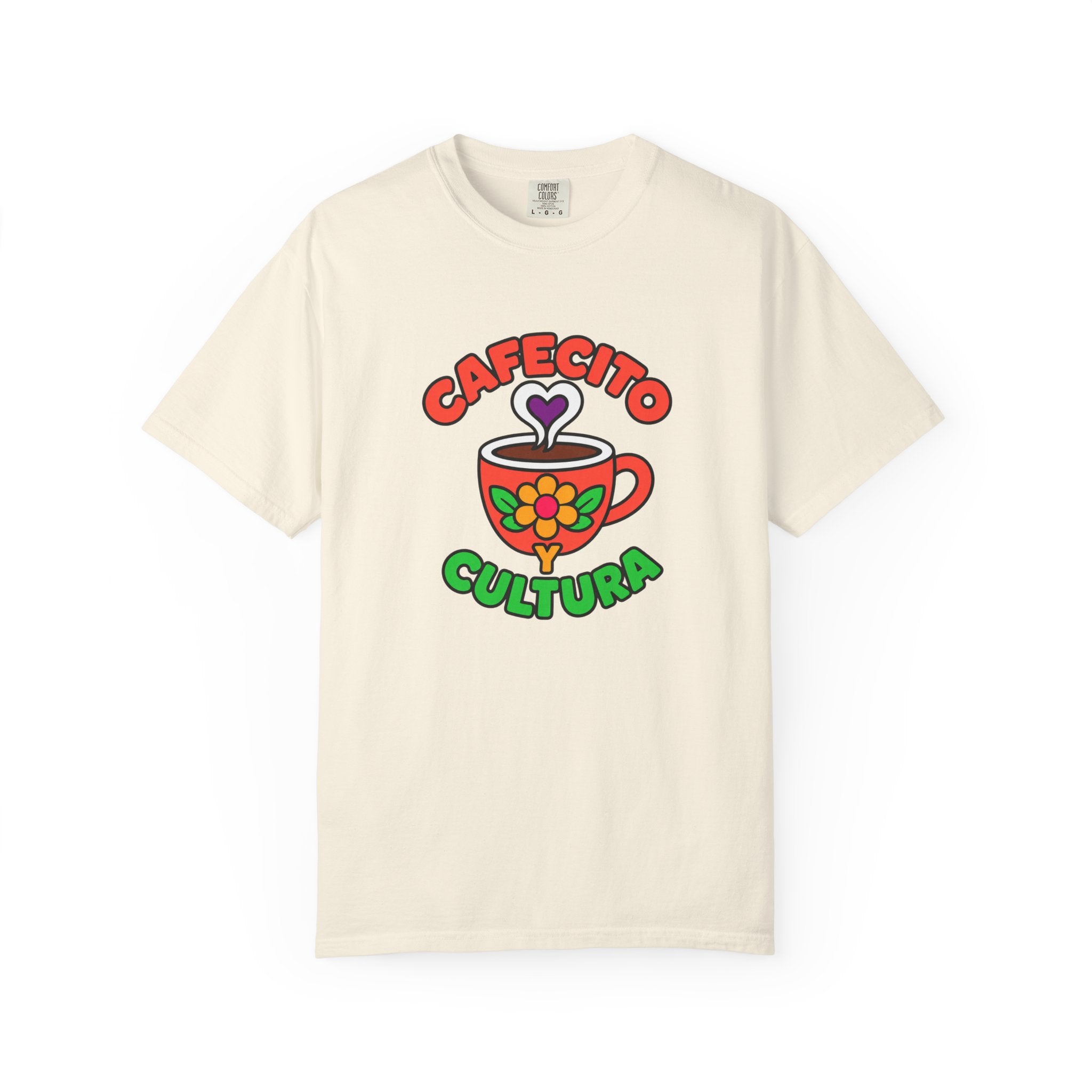 Cafecito Y Cultura Heavyweight Tee ☕🌼