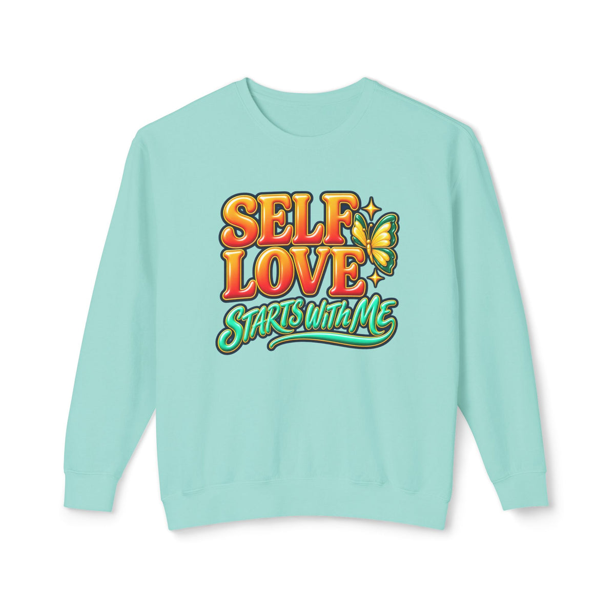 Self Love Starts With Me Crewneck Sweatshirt