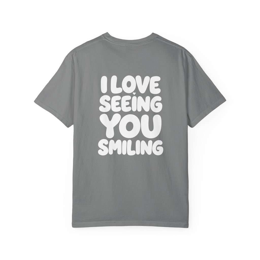 Hi Lovely Human — Inspirational Garment-Dyed Adult T-Shirt