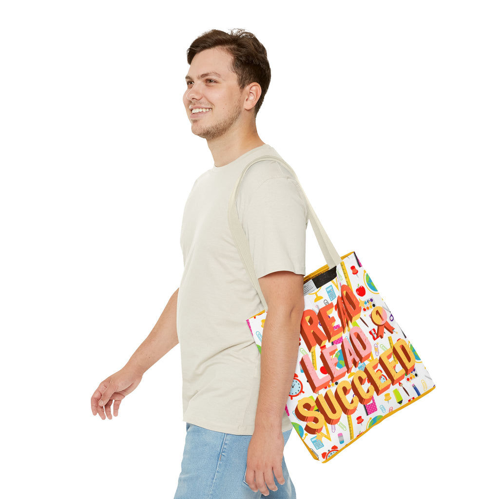 Read Lead to #1 Succeed - Tote Bag (AOP)