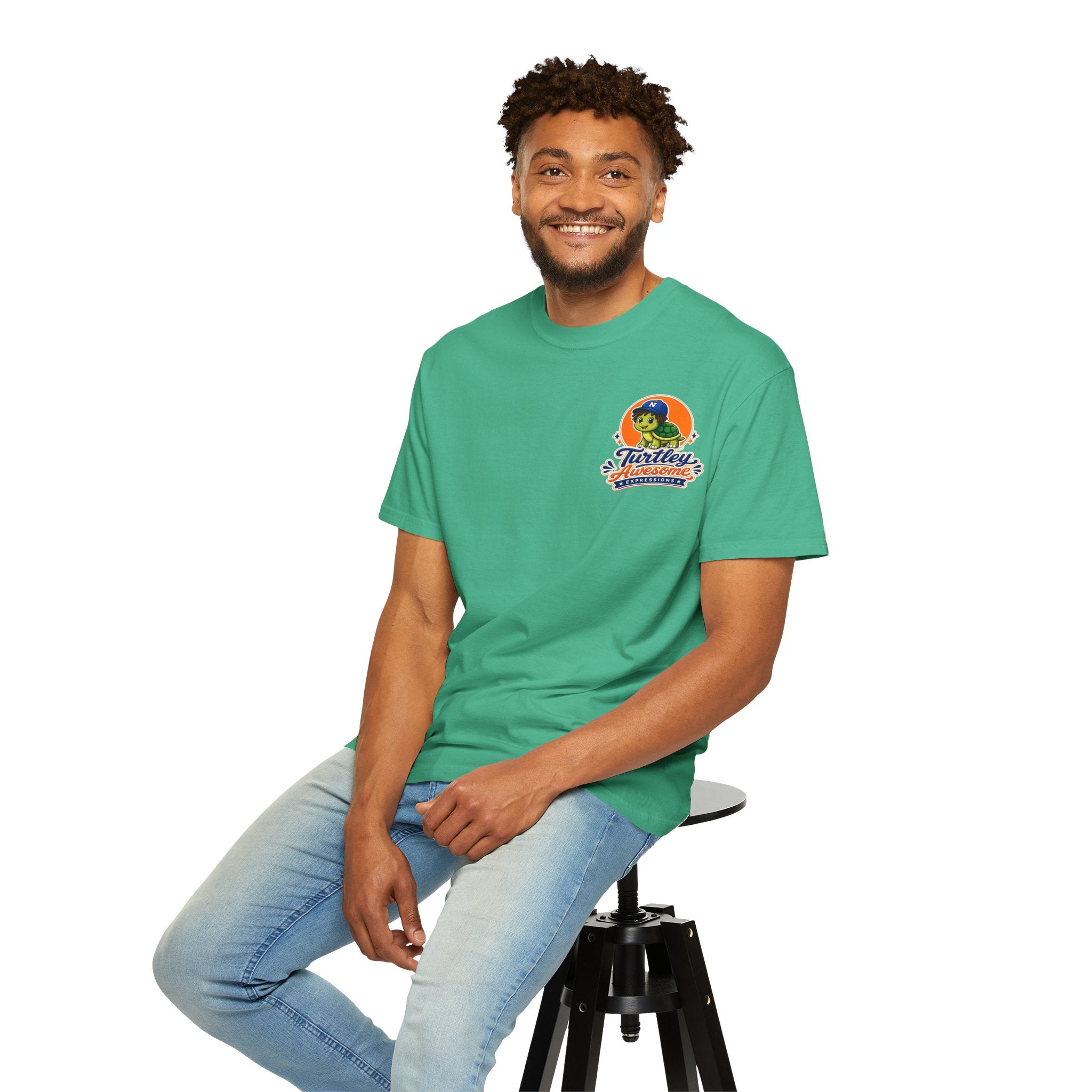 "Turtley Awesome" Turtle Graphic Tee