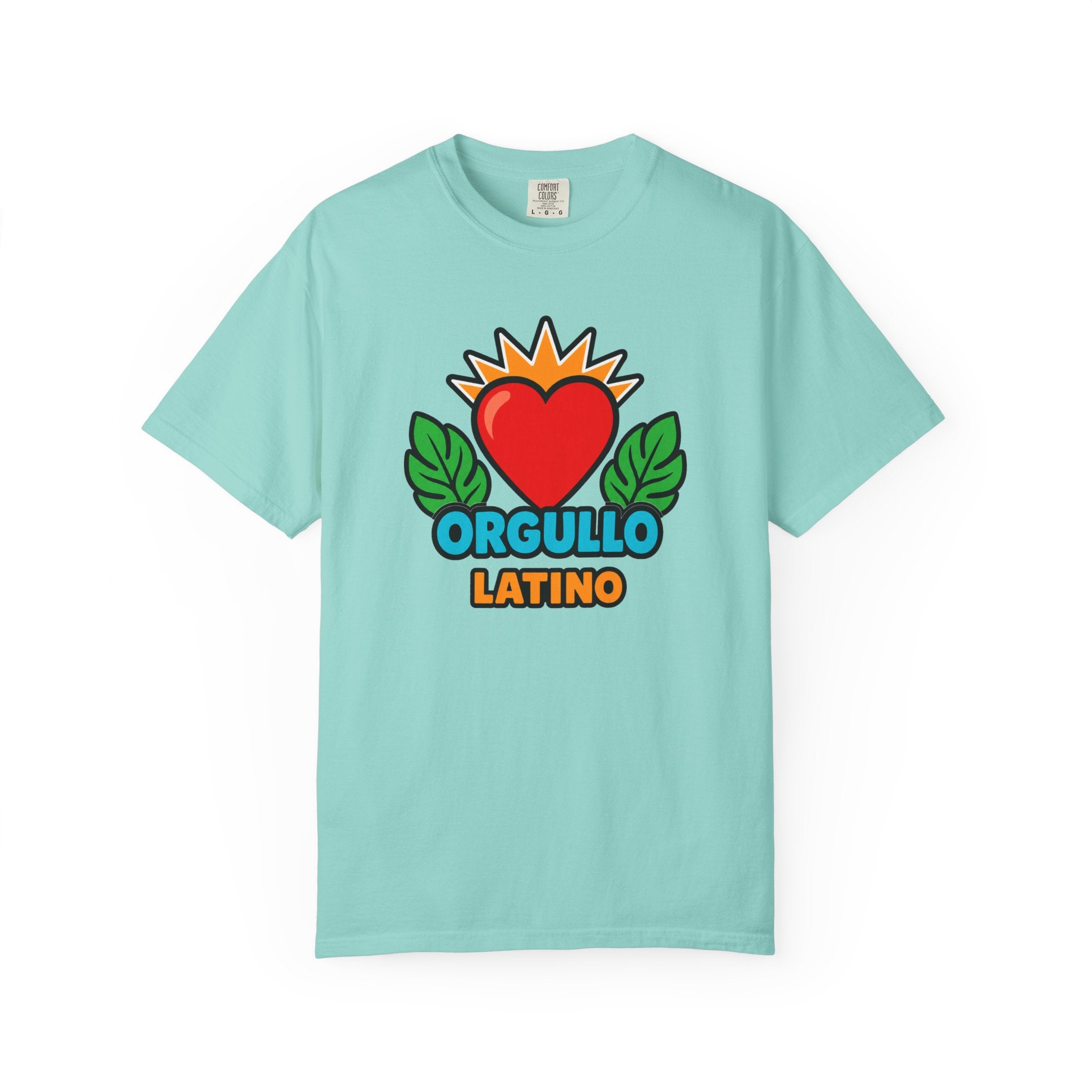 Orgullo Latino Heritage Heavyweight Tee ❤️🌿