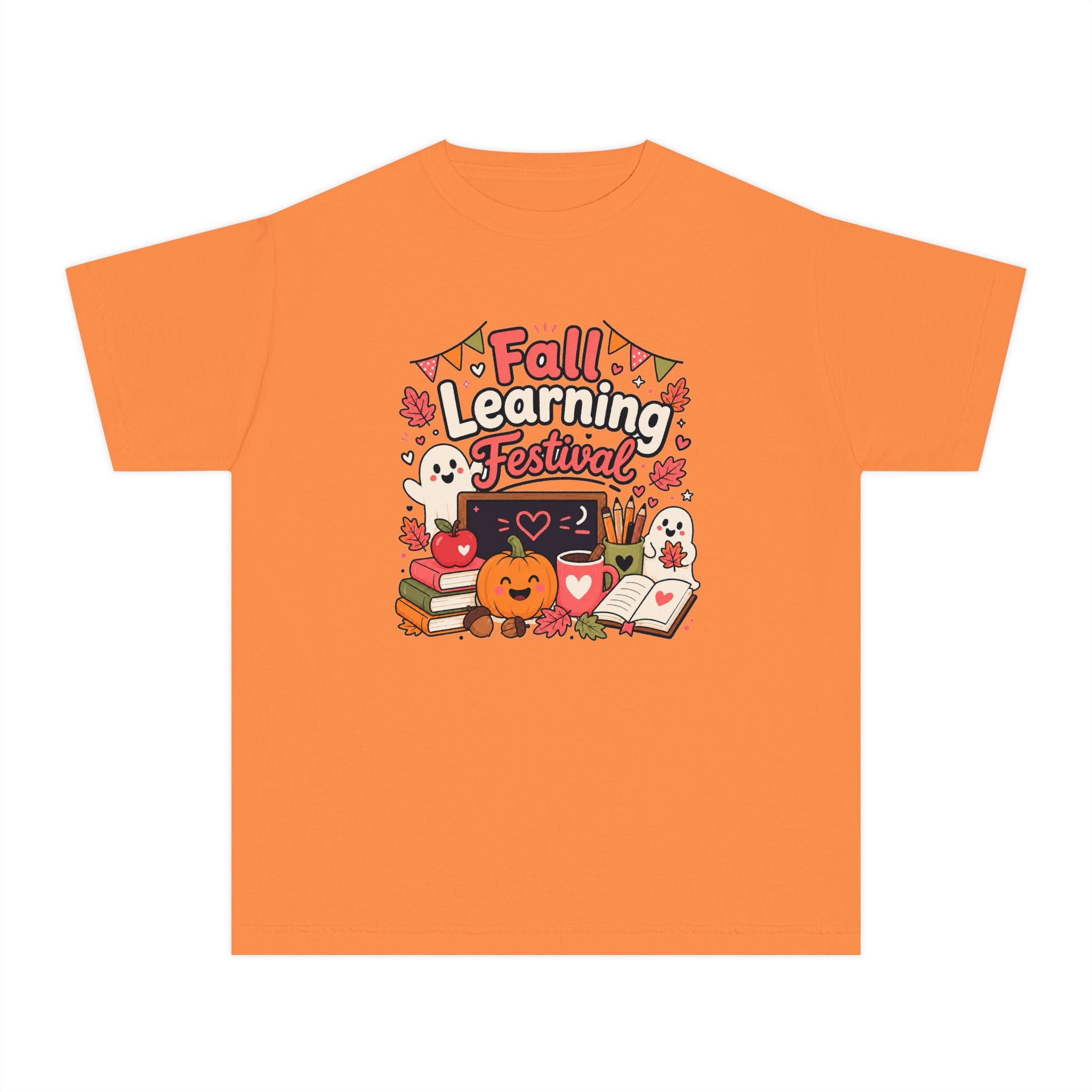 Fall Learning Festival Youth Retro Tee 🍂📚