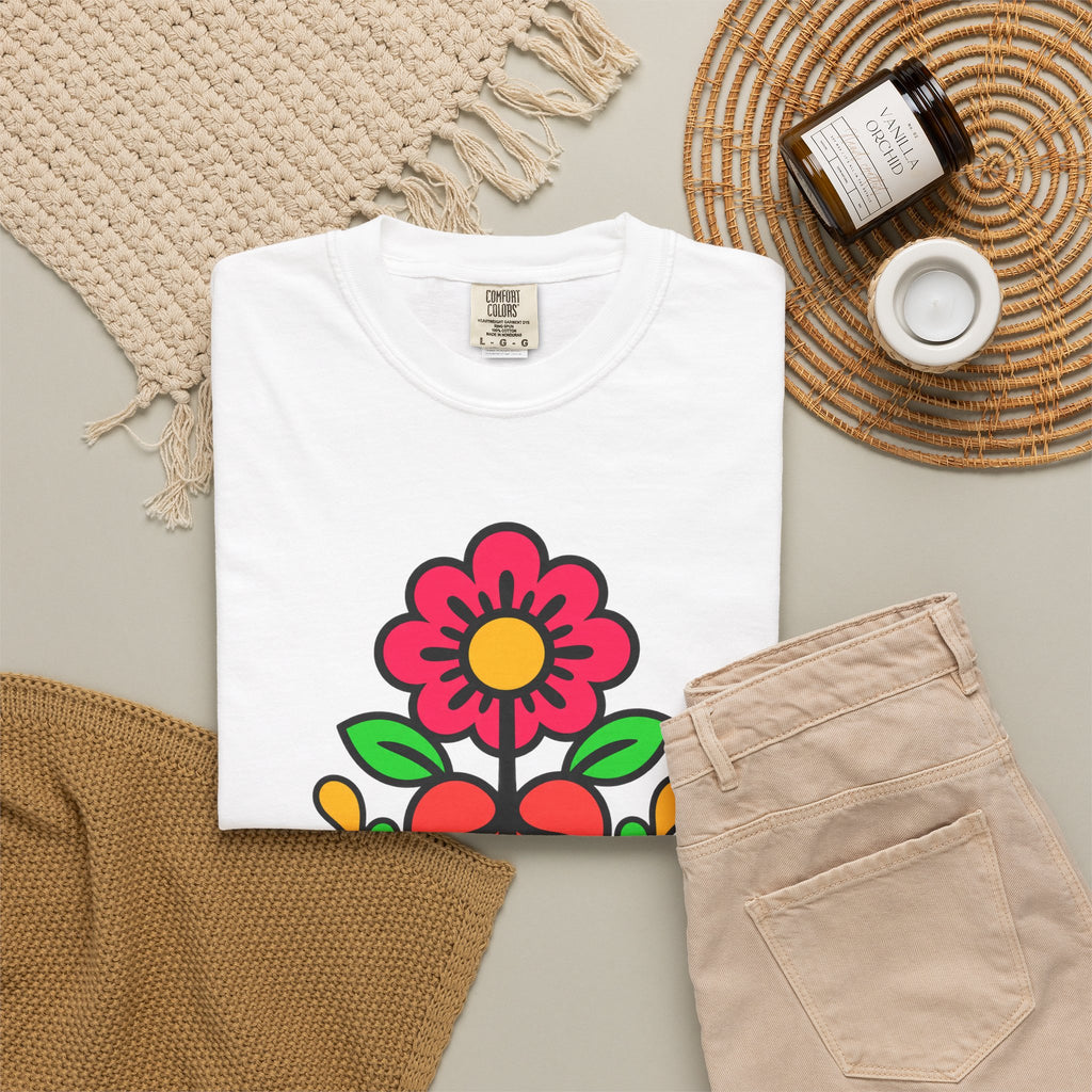 Raíces Fuertes Latino Heritage Heavyweight Tee 🌺❤️