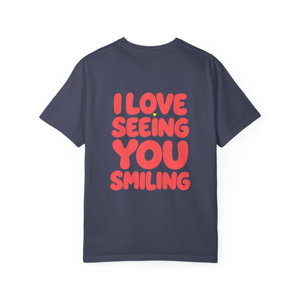 Hi Lovely Human Navy Garment-Dyed Comfort Colors® T-Shirt