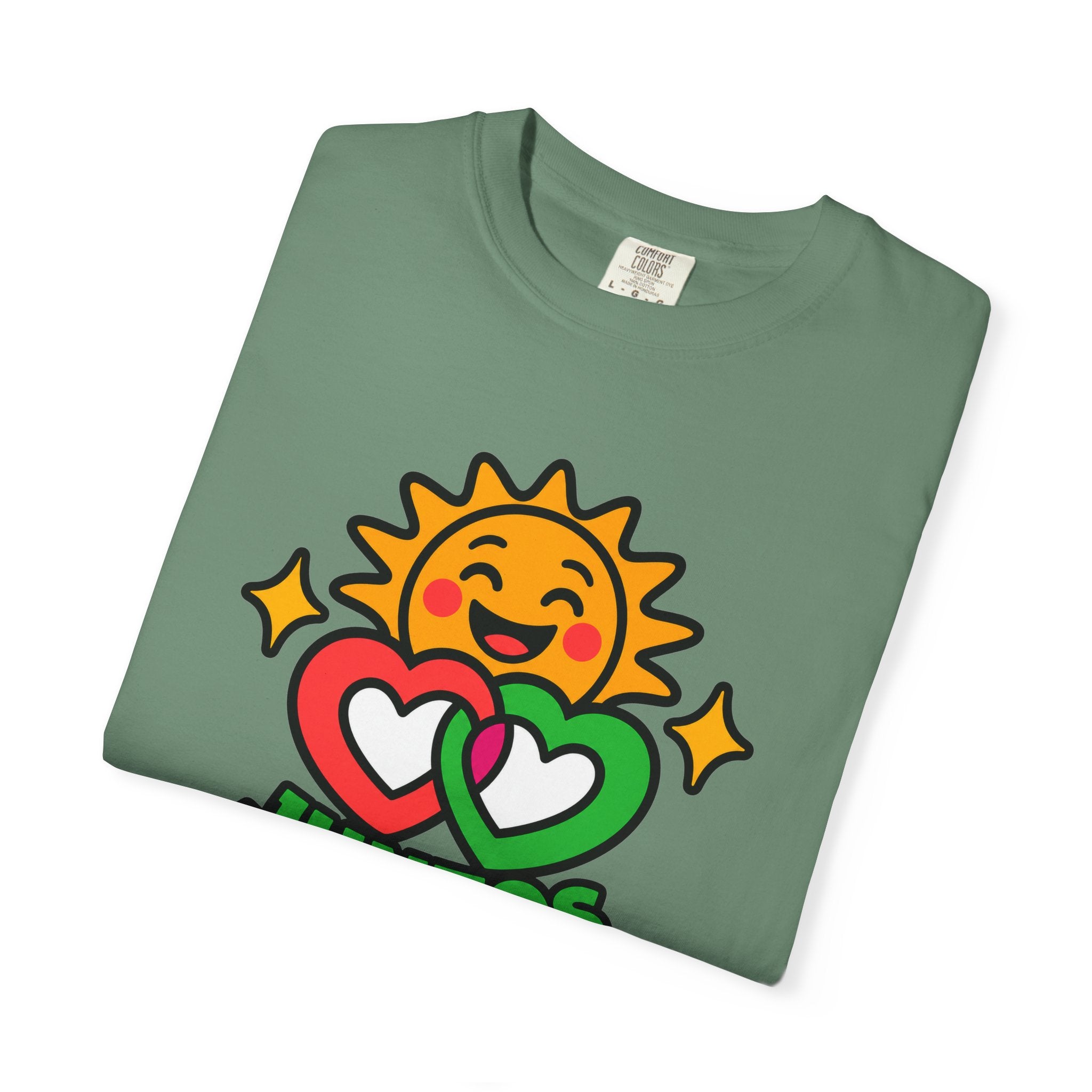 Juntos Brillamos Latino Heritage Heavyweight Tee ☀️❤️