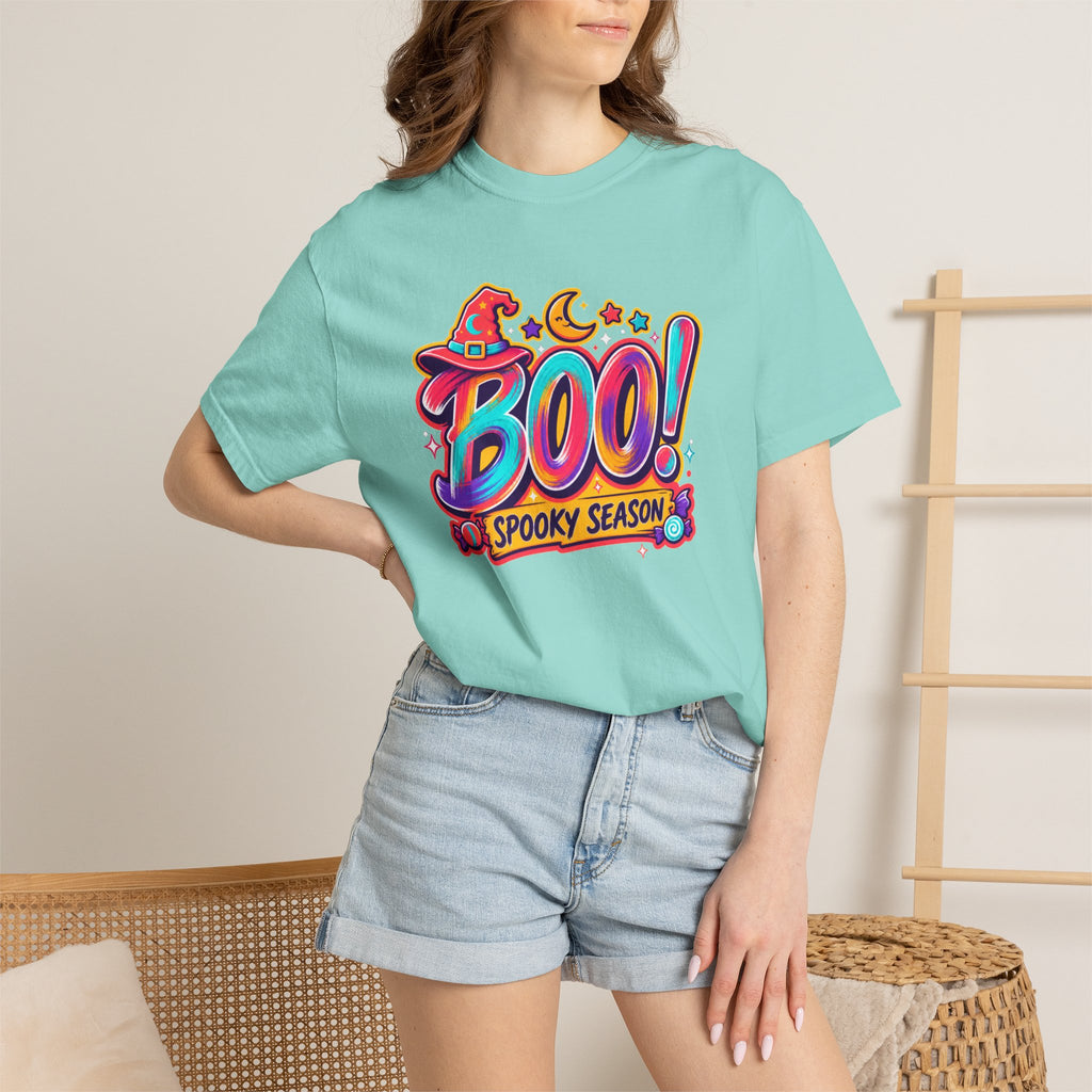BOO! Spooky Season Heavyweight Tee 🎃✨