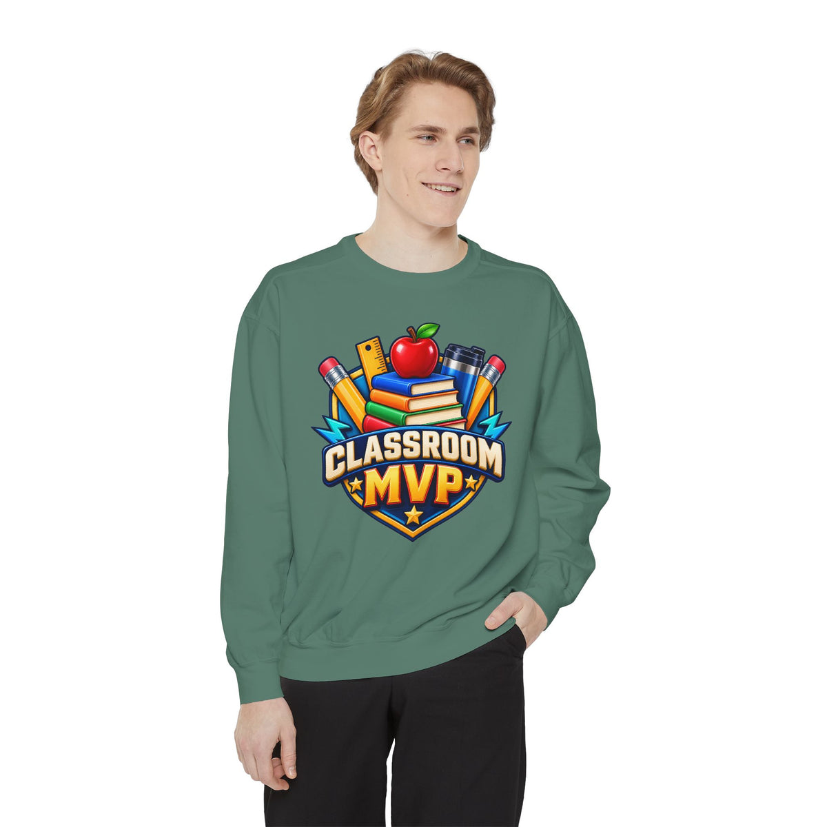 Classroom MVP School Sweatshirt 📚🏆 | Teacher Crewneck
