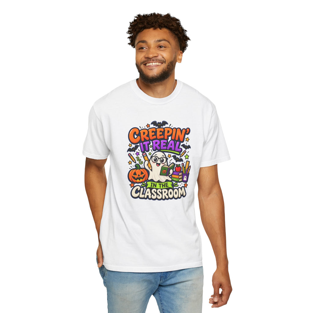 Creepin' It Real in the Classroom Halloween T-Shirt
