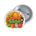 Groovy Teacher Retro-Pop – School Spirit Pin