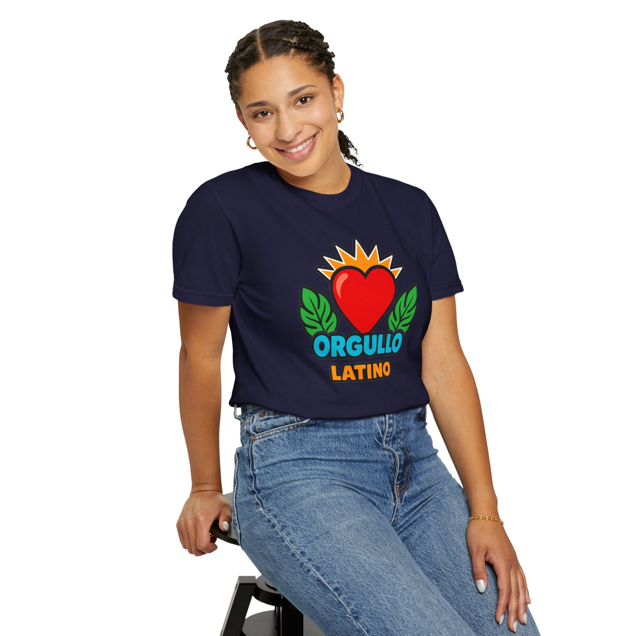 Orgullo Latino Heritage Heavyweight Tee ❤️🌿
