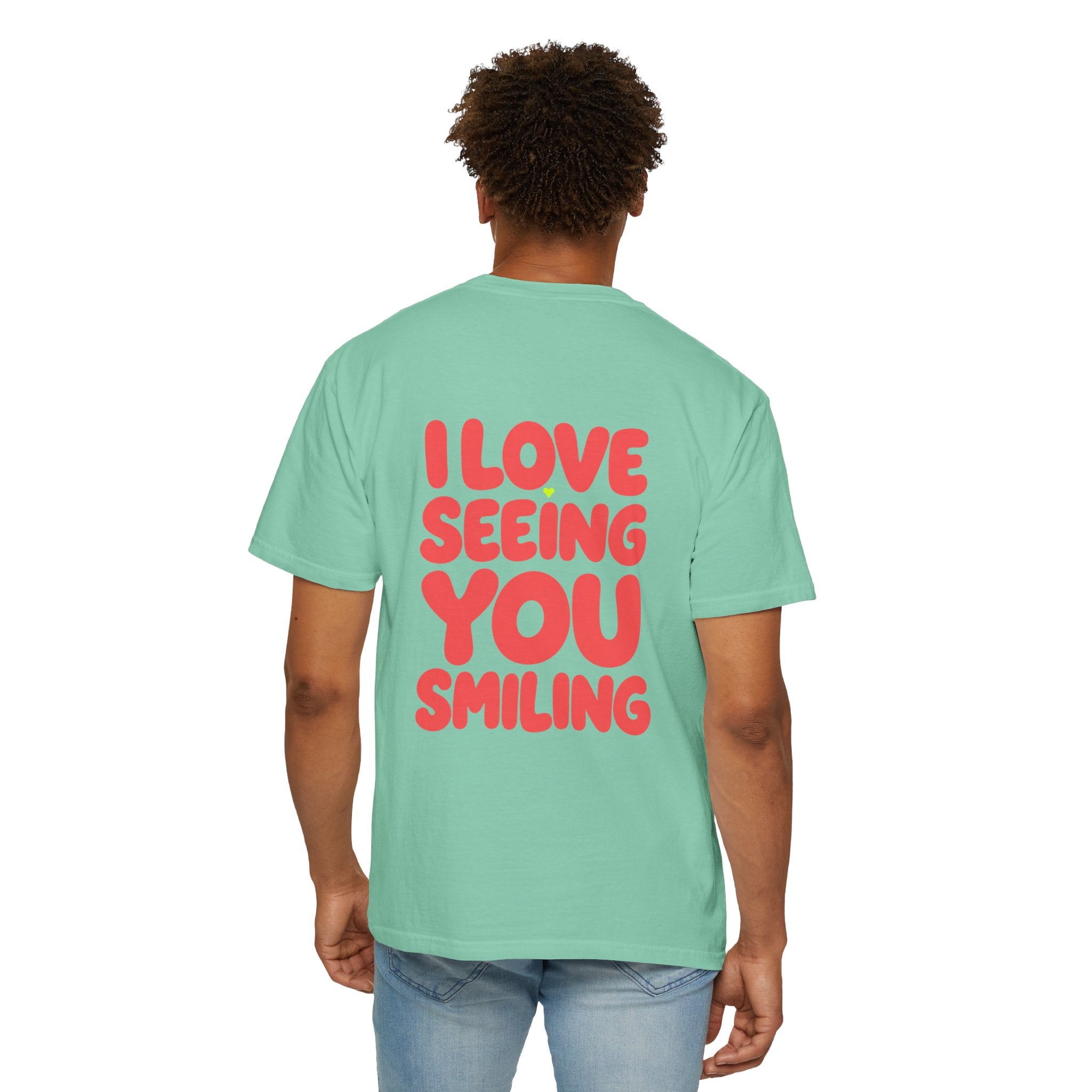 Hi Lovely Human Navy Garment-Dyed Comfort Colors® T-Shirt