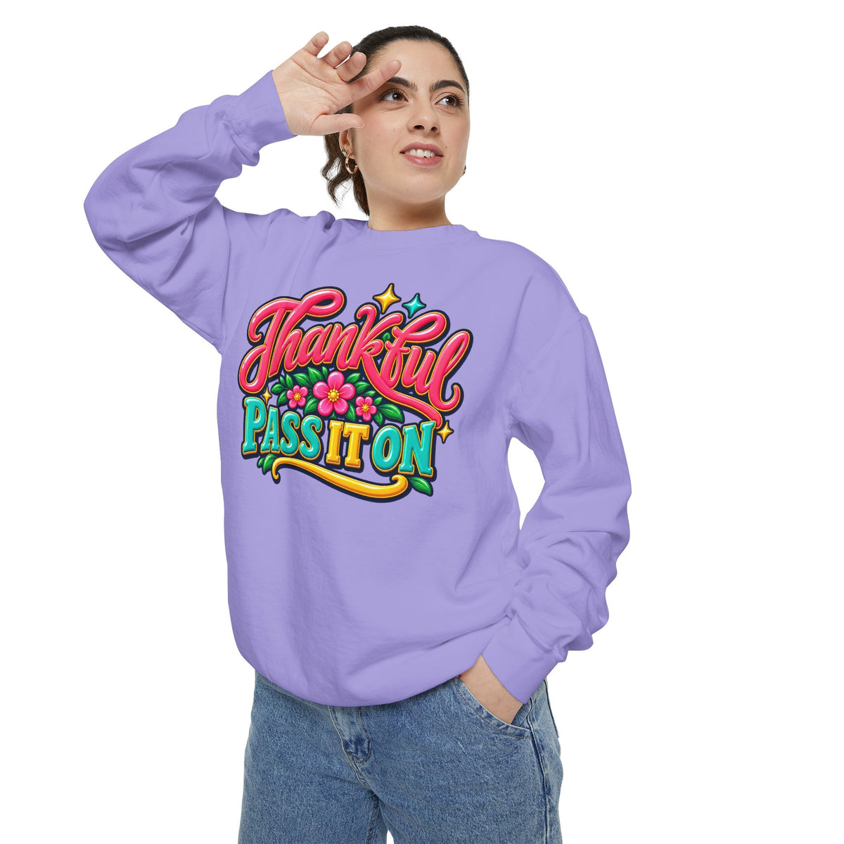 Thankful - Pass It On Sweatshirt