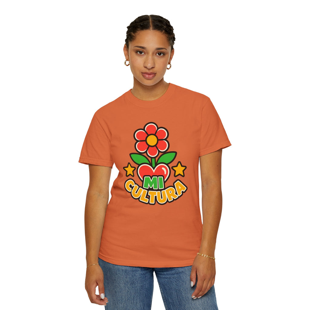 Mi Cultura Latino Heritage Heavyweight Tee 🌺❤️