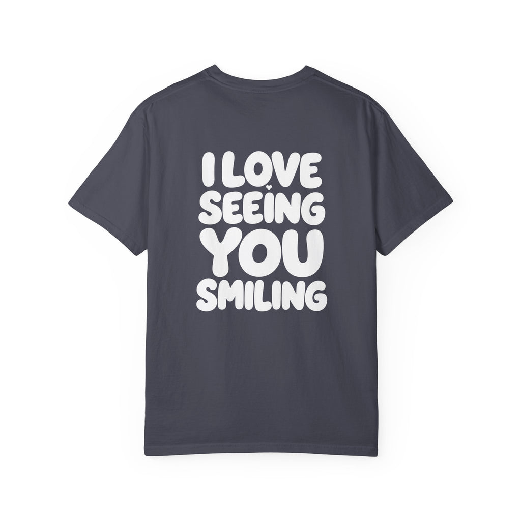 Hi Lovely Human — Inspirational Garment-Dyed Adult T-Shirt