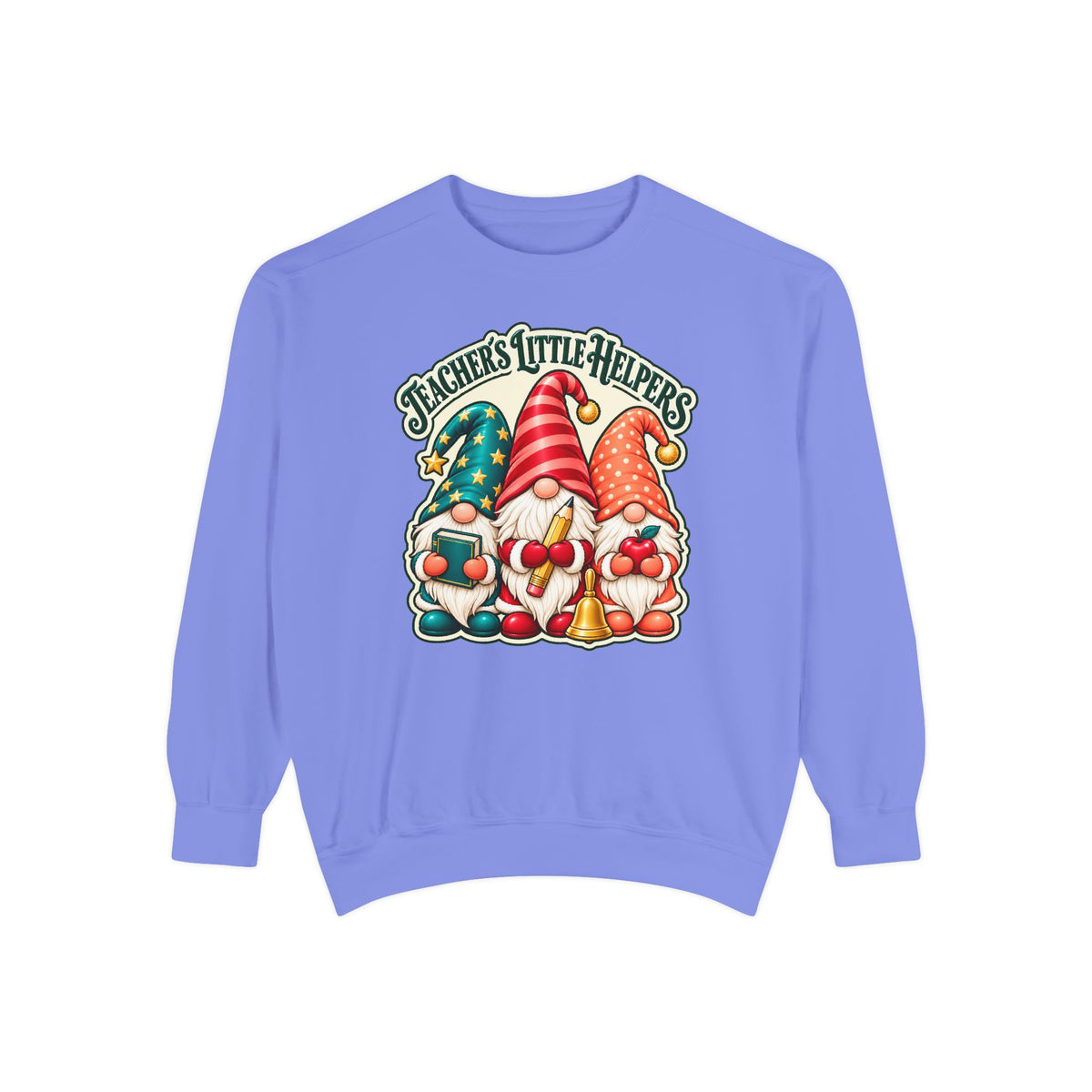 Teachers Little Helpers Gnome Christmas Sweatshirt