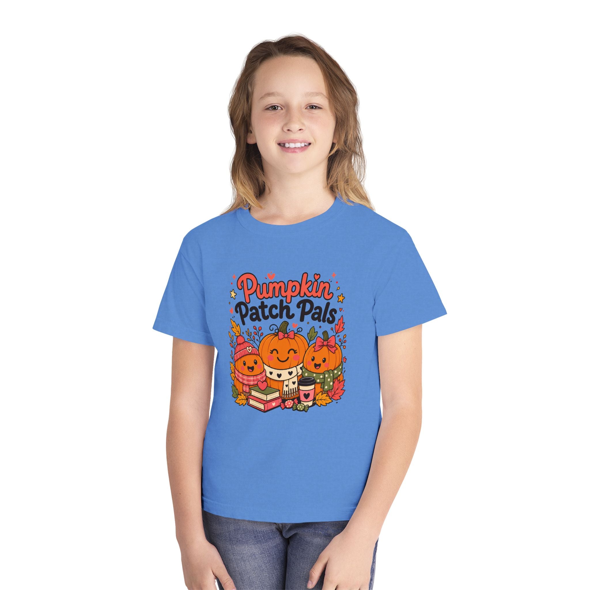 Pumpkin Patch Pals Youth Autumn Tee 🎃🍎