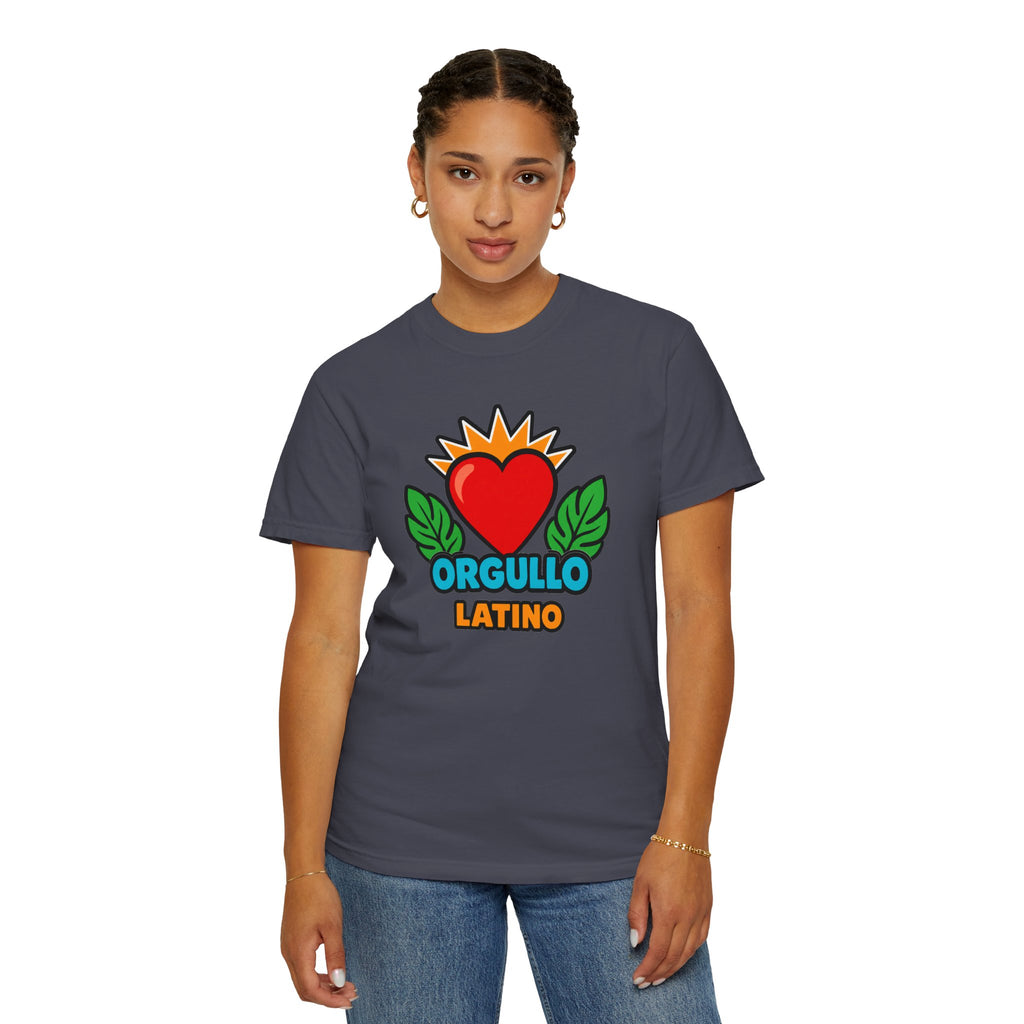 Orgullo Latino Heritage Heavyweight Tee ❤️🌿