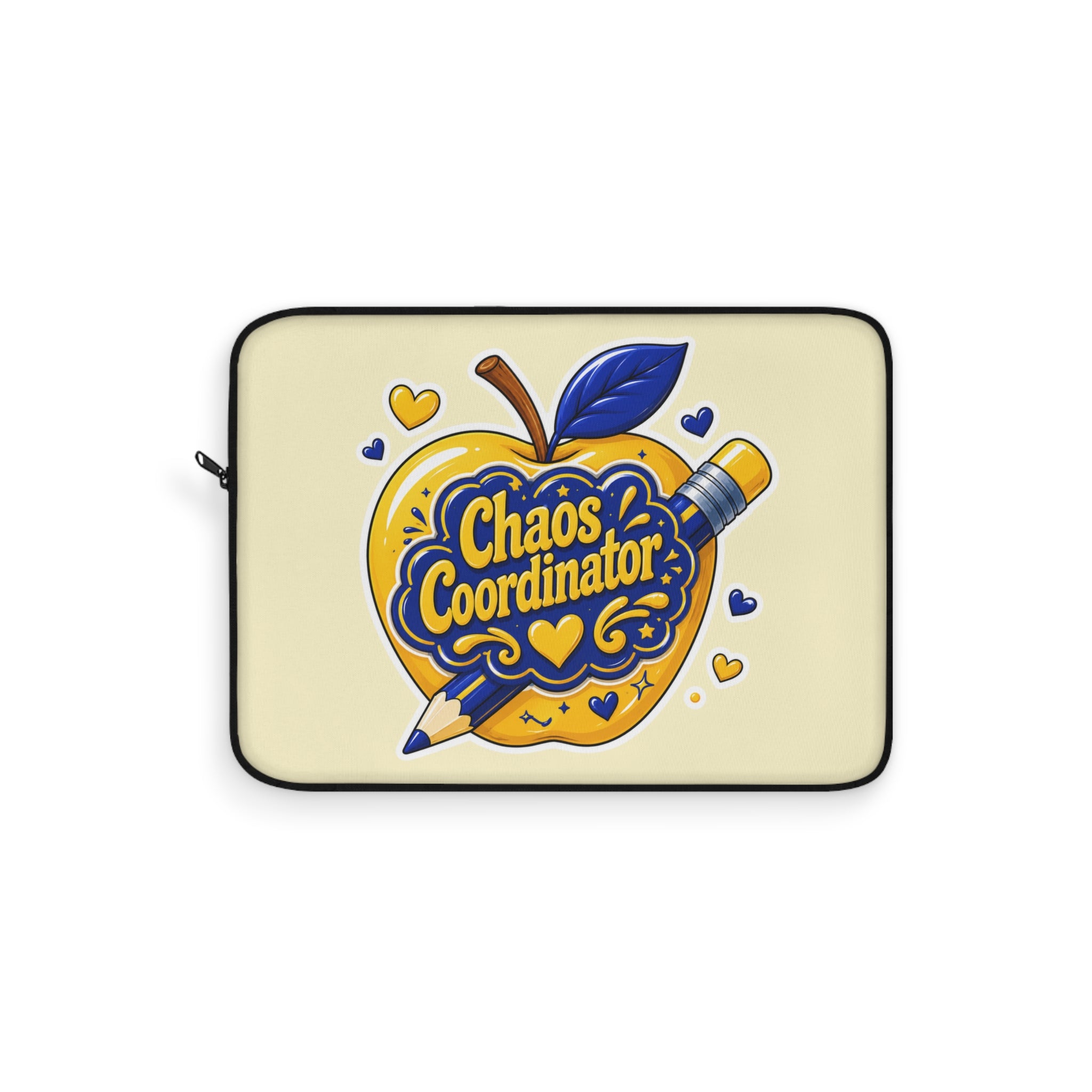 Chaos Coordinator - Moonlight Yellow Apple Laptop and iPad Sleeve