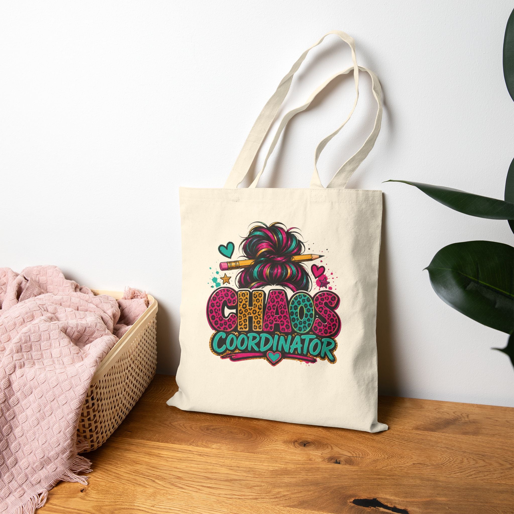 Chaos Coordinator - Cotton Canvas Tote Bag