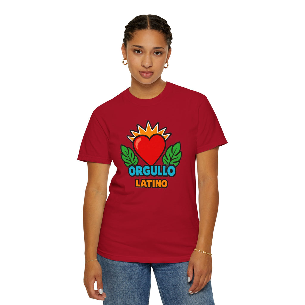 Orgullo Latino Heritage Heavyweight Tee ❤️🌿
