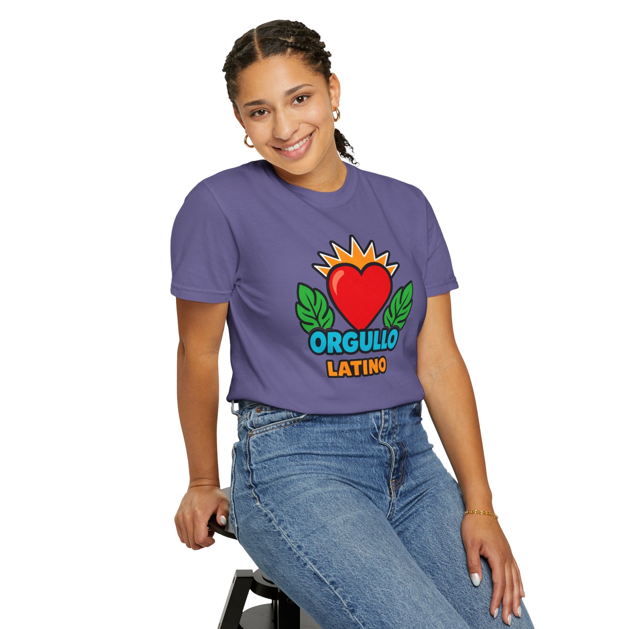 Orgullo Latino Heritage Heavyweight Tee ❤️🌿