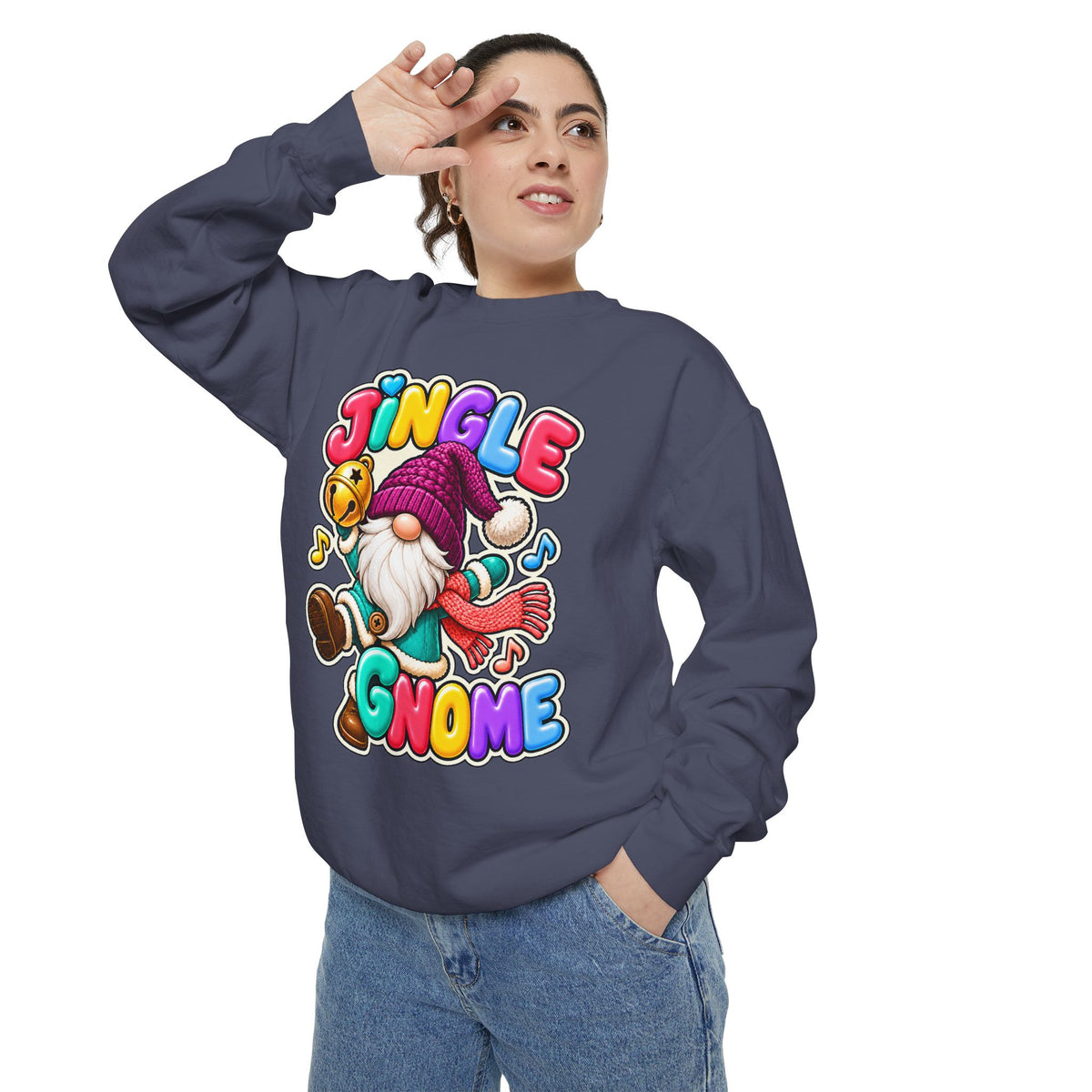 Jingle Gnome Christmas Sweatshirt 🔔🎶🧙‍♂️