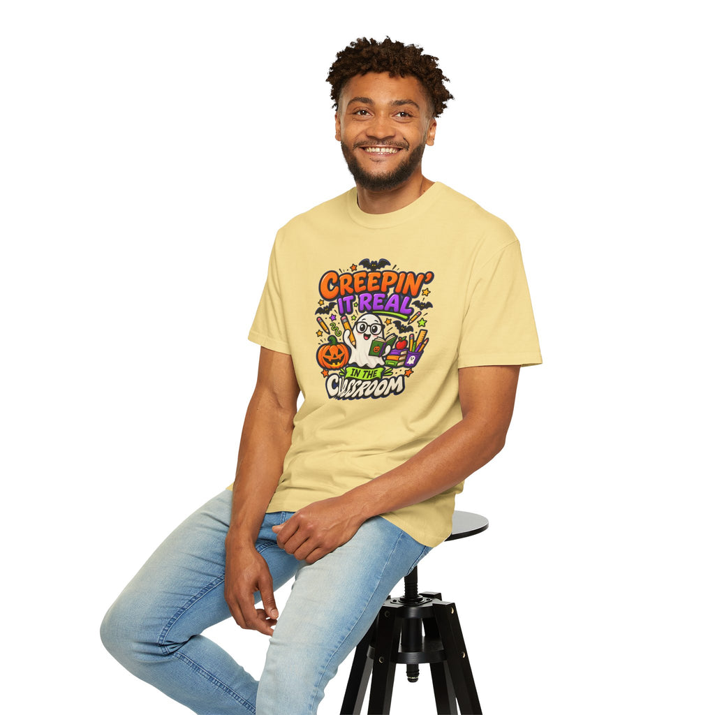 Creepin' It Real in the Classroom Halloween T-Shirt