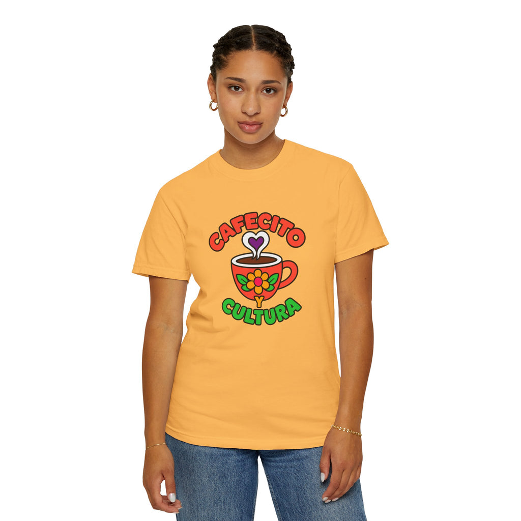 Cafecito Y Cultura Heavyweight Tee ☕🌼