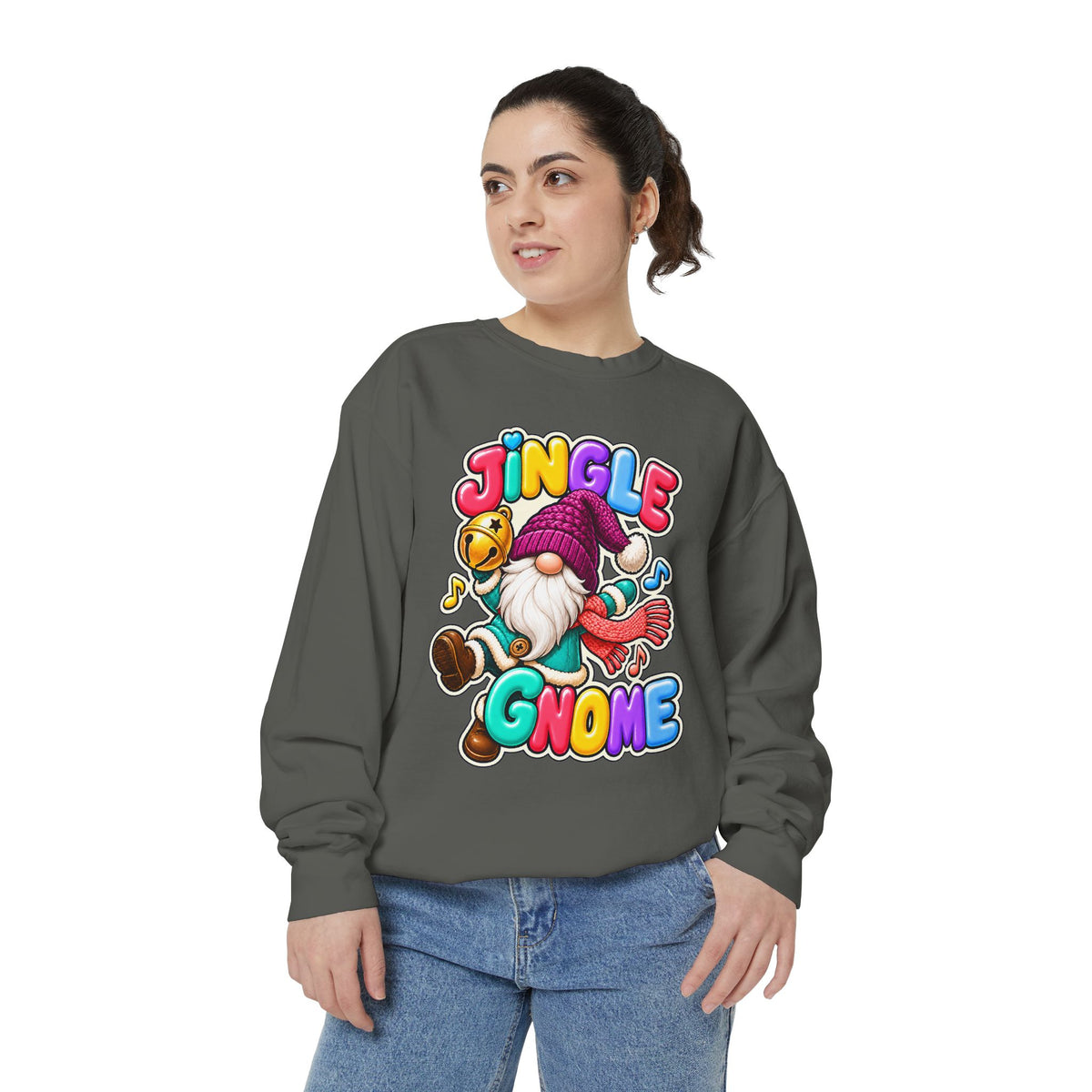 Jingle Gnome Christmas Sweatshirt 🔔🎶🧙‍♂️