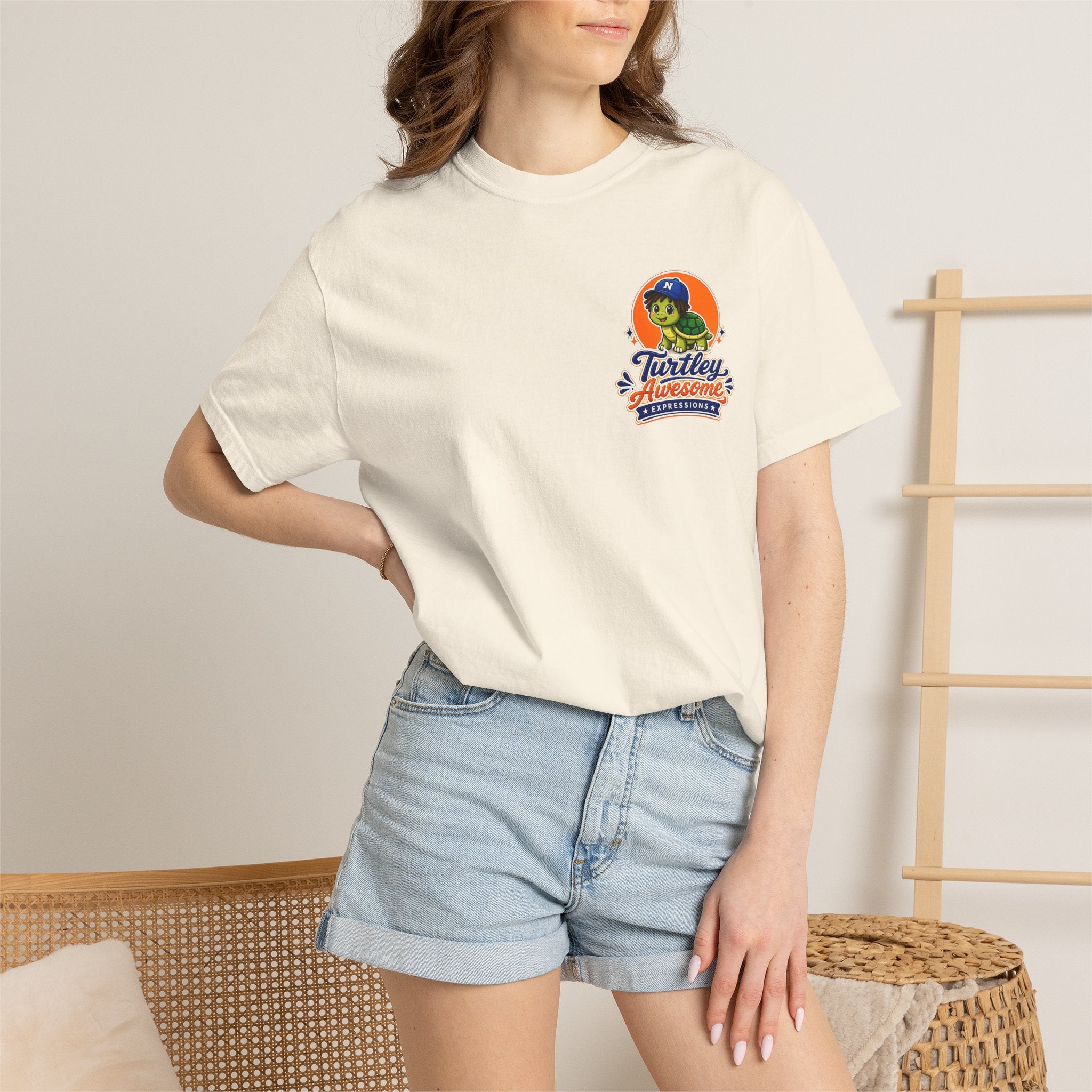 "Turtley Awesome" Turtle Graphic Tee