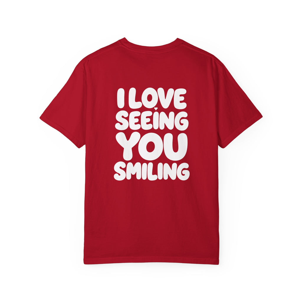 Hi Lovely Human — Inspirational Garment-Dyed Adult T-Shirt