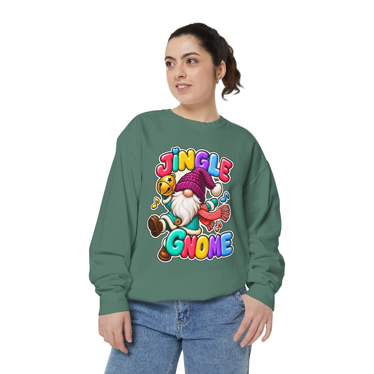 Jingle Gnome Christmas Sweatshirt 🔔🎶🧙‍♂️