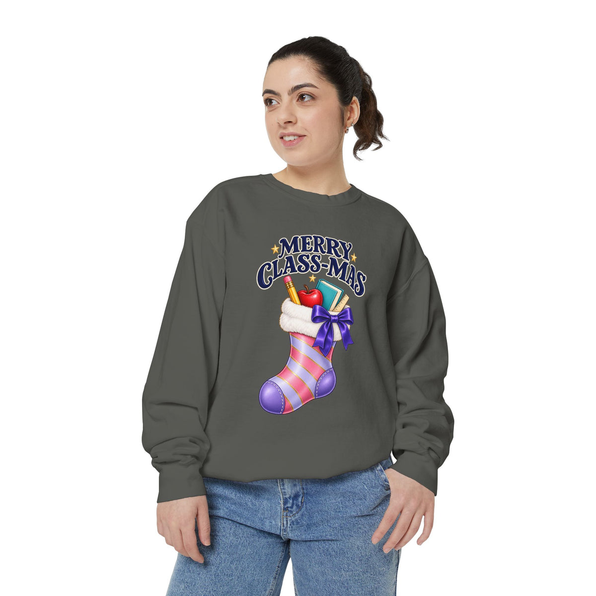Merry Class-Mas Teacher Christmas Sweatshirt