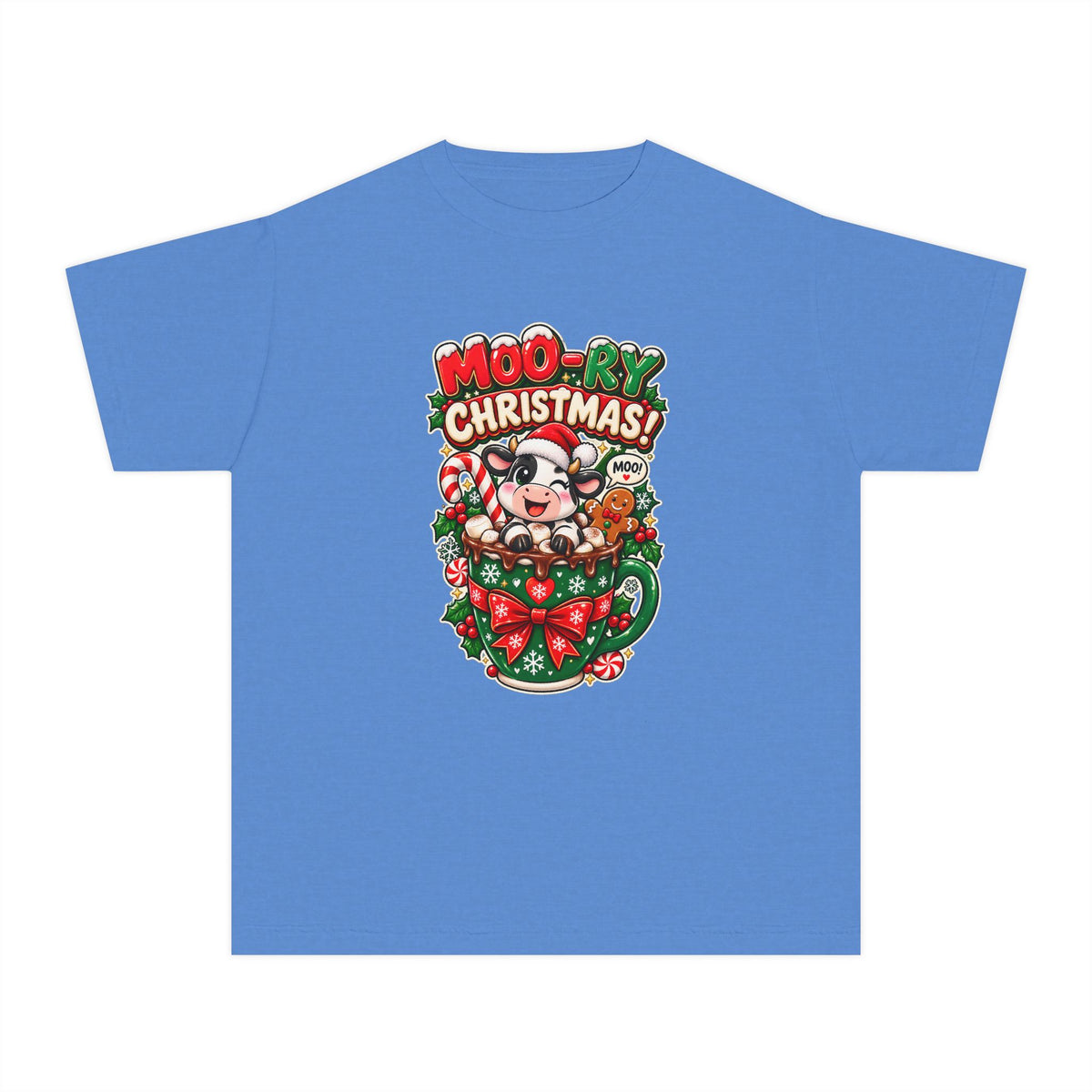 MOO-RY Christmas Youth Tee