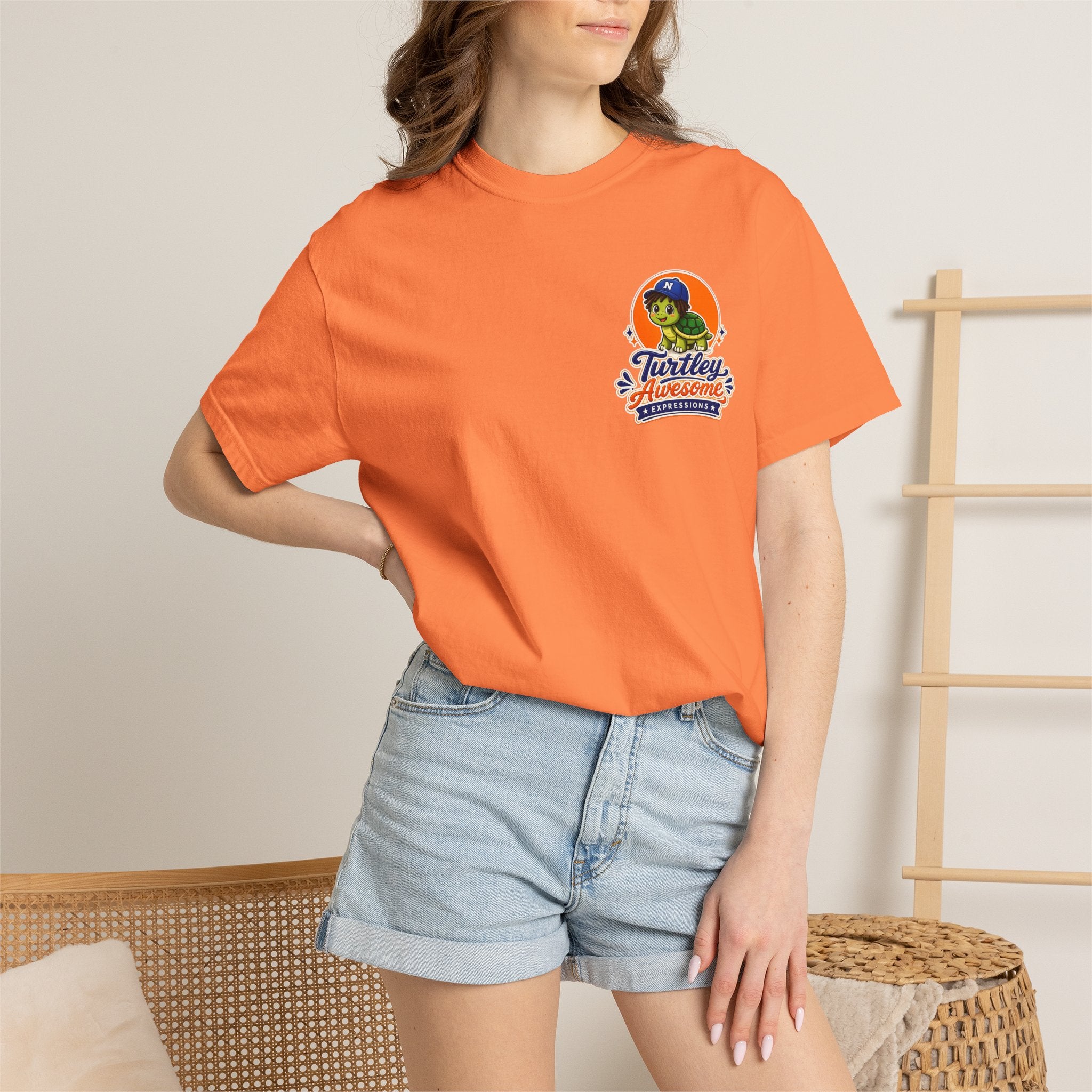 "Turtley Awesome" Turtle Graphic Tee