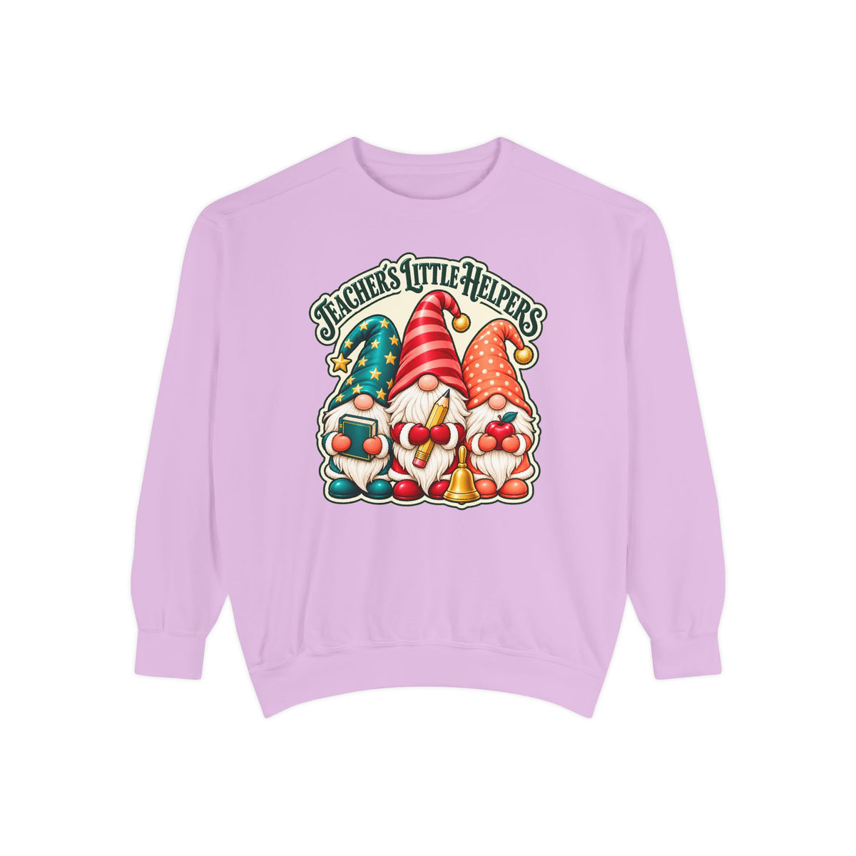 Teachers Little Helpers Gnome Christmas Sweatshirt