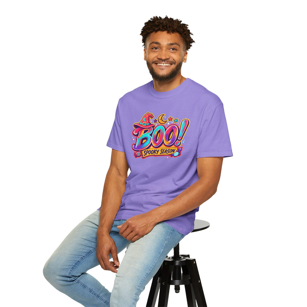 BOO! Spooky Season Heavyweight Tee 🎃✨