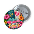 "Collect Moments Not Papers Tropical" Badge
