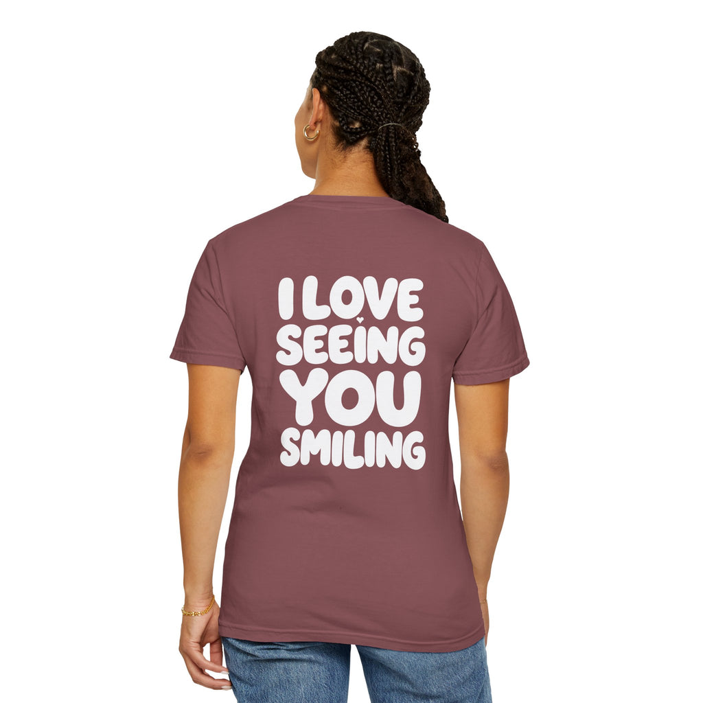 Hi Lovely Human — Inspirational Garment-Dyed Adult T-Shirt
